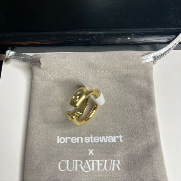 LOREN STEWART X CURATEUR Deux Open Band Ring - Size 7 NEW - Picture 8 of 8